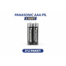 Pana Aaa R03 İnce Pil Zinc Carbon Extra Heavy Duty 2’li 1 Paket