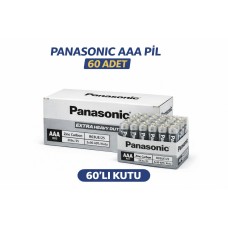 Pana Aaa R03 İnce Pil Zinc Carbon Extra Heavy Duty 2’li 30 Paket