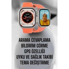 Akıllı Saat GPS Sağlık Ve Uyku Takibi Arama Cevaplayan Bluetooth Bağlantılı