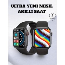 Akıllı Saat iOS ve Android ile Uyumlu Şık ve Çok Fonksiyonlu