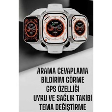 Akıllı Saat Nabız Ölçebilen Yeni Nesil GPS ve Adımsayar Özelliği