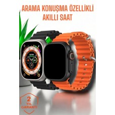 Suya ve Toza Dayanıklı 45 MM Akıllı Saat Bildirim ve Cevapsız Çağrı Görüntüleme