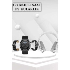 Yeni Nesil Sesli Görüşme Akıllı Saat ve Powerbank Çoklu Şarj Girişli Bluetooth Kulaklık Nabız Ölçer