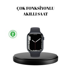 1.9 İnç Akıllı Saat – Bluetooth 5.0 Kablosuz Şarjlı IP68 Su Geçirmez Akıllı Saat