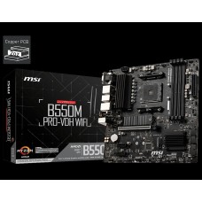 Msı B550m Pro-vdh Wıfı Ddr4 4400mhz 1xvga 1xhdmı 1xdp 2xm.2 Usb 3.2 Matx Am4 (amd 5000 Ve 3000 Serisi İşlemci Uyumlu)