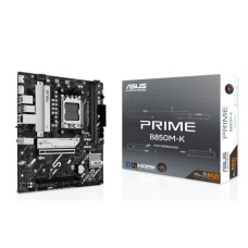 Asus Prıme B850m-k Ddr5 8400mhz 1xhdmı 1xdp 2xm.2 Usb2.0 Matx Am5(amd Am5 9000/8000/7000 Serileri İle Uyumlu)