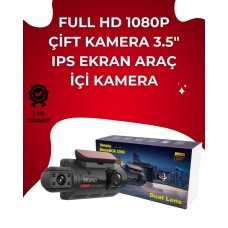 Otomatik Kayıtlı Full HD Araç Kamerası – Döngüsel Kayıt ve Hareket Algılama