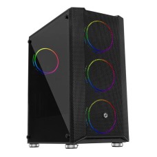 Frısby Fc-9405g 650w 80+ 4x120mm Dual Rıng Rgb Fan Usb 3.0 Midi Tower Siyah Kasa