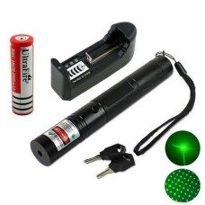 İtalyano Ka-846 100mw Desen Başlıklı Şarjlı Yeşil Lazer Pointer
