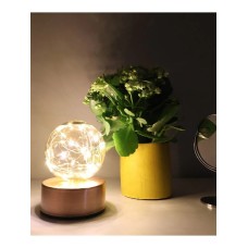 Ambiyans Led Masa Lambası Usb Şarjlı Bronz Roe Eskitme