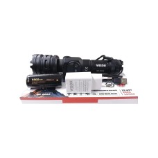 Wıson WS-6868 2500 lümen 25 wat 5000 mah Pil Şarj Edilebilir Uzun Menzilli El Feneri