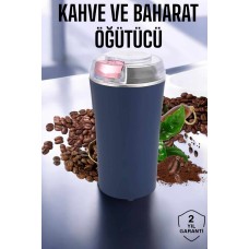 Taşınabilir Kahve & Baharat Öğütücü Kolay Temizlenebilir ve Uzun Ömürlü Paslanmaz Çelik