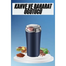 Kahve ve Baharat Öğütücü Kolay Temizlenebilir Paslanmaz Çelik Taşınabilir