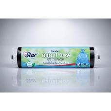 Star Plus Standart Battal Boy Atık Torbası 75x90 Cm 10 Adet Dayanıklı Büyük Boy Atık Poşeti