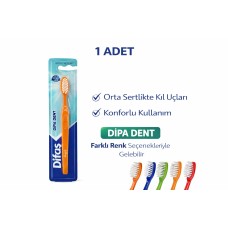 Difas Dipa Dent Medium Diş Fırçası Orta Sert 1 Adet