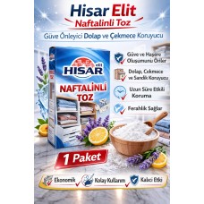 Hisar Elit Naftalinli Toz Güve Önleyici Dolap Ve Çekmece Koruyucu 1 Adet
