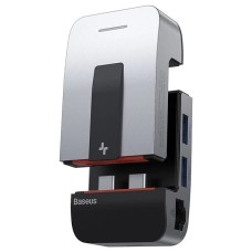 Baseus Armor Age 9in1 Type-C Çok Fonksiyonlu HUB HDMI RJ45 USB 3.0-(5775)