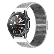ALLY 20MM Huawei Watch Galaxy Watch Classic Kayış Kordon Nylon Loop-(5775)