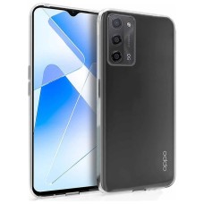Ally OPPO A55 5G Kılıf Kamera Korumalı Ultra İnce Şeffaf Silikon Kılıf-(5775)
