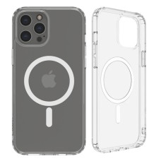 ALLY iPhone 12 Pro Max 6.7inç Magsafe Uyumlu Manyetik Kılıf-(5775)