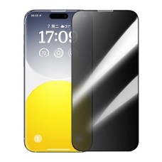 Baseus Corning iPhone 15 Pro Privacy Hayalet Full Koruma Tempered Cam Ekran Koruyucu-(5775)