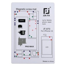 JIAFA JF-870 iPhone 11 Pro Max Mıknatıslı Çalışma Hasırı Vida Gostergeli-(5775)