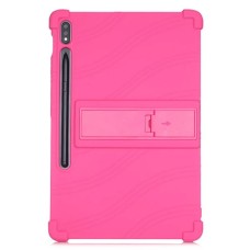 ALLY Galaxy Tab S8 S7 T870 /  T875 11 inç Standlı Silikon Kılıf-(5775)