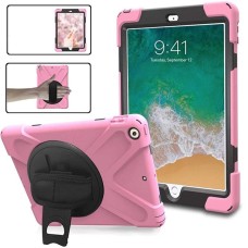 İpad Pro 10.5 3 Katmanlı Standlı Zırh Kılıf/Shockproof Case-(5775)