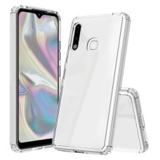 Ally SM Galaxy A70e Anti-Drop Darbe Emici Silikon kılıf Shockproof kılıf-(5775)