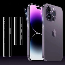 ALLY iPhone 15 Pro Max Hidrojel Hayalet Yan Alt Üst Kaplama Koruyucu Film-(5775)
