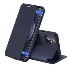DUX DUCİS iPhone 12 Mini Kılıf Mıkantıslı Kapaklı Flip Cover Kılıf Skin X Series Flip Case-(5775)