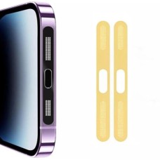 Ally iPhone 14 Pro İçin Anti-Dust Toz Ve Kir Önleyici Sticker 2 Adet Set-(5775)