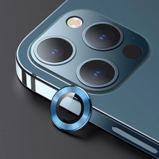 USAMS İphone 12 Pro 3D Metal Çerçeveli Kamera Lens Koruyucu-(5775)