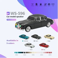 Ws-596 Araba Görünümlü Kablosuz Bluetooth Hoparlör Siyah