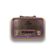 Ahşap Görünümlü Nostaljik Radyo Yage YG-300