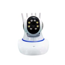 LED Aydınlatmalı 5 Antenli Motorlu 1080P Wifi Kamera Sensörlü