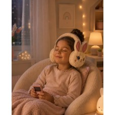 Peluş Bluetooth Kulaküstü Kulaklık Mikrofonlu Kablosuz Müzik Kulaklığı