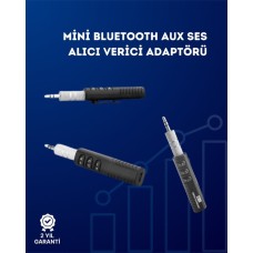 Kablolu Hoparlör ve Kulaklıklar İçin Bluetooth Adaptör | Mini Boy Klipsli Taşınabilir