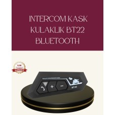 Motosiklet Sürüşleri İçin BT22 Kask Bluetooth Kulaklık Mikrofonlu