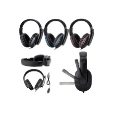 Mikrofonlu Gamer Kulaklık Oyuncu Kulaklığı Yüksek Ses Kaliteli Stereo Yumuşak Yastıklar
