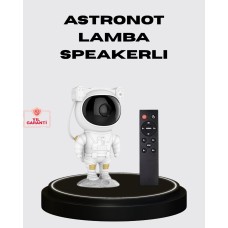 8 Efektli Astronot Galaxy Projektör Uzaktan Kumandalı LED Gece Lambası