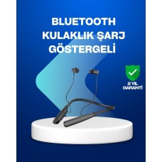 Boyun Askılı Kablosuz Bluetooth Kulaklık – Aktif Gürültü Önleme LCD Ekranlı