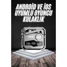 Bluetooth Kulaklık Dokunmatik Kontrol Tws kablosuz kulaklık Hi-fi Stereo