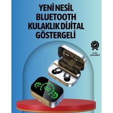 Akıllı Dijital Ekranlı TWS Kulaklık – Uzun Pil Ömrü Stabil Bağlantı