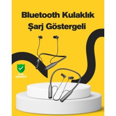 Y12 Bluetooth Boyun Bantlı Kulaklık – 100 Saat Pil Bluetooth 5.3 Dokunmatik Kontrol