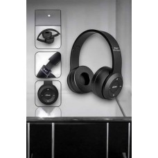 Kulak Üstü TF Kart ve AUX Destekli Ergonomik Bluetooth Kulaklık
