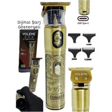 Dijital Göstergeli Saç Sakal Tıraş Makinesi - Sıfıra Yakın - Ip-1949