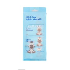 Mini Cep Islak Mendil Günlük Pratik 8'li Paket