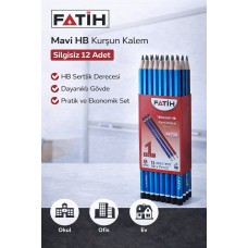 Fatih Mercanlı 12010 Hb Kurşun Kalem 12 Adet