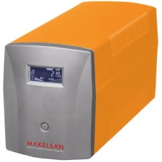Makelsan Lıon 1200va 1f/1f (2x7ah) 5/10dk Lıne Interaktıf Ups